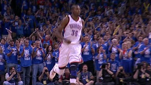 Video - Durant Leads Thunder To Game 1 Win