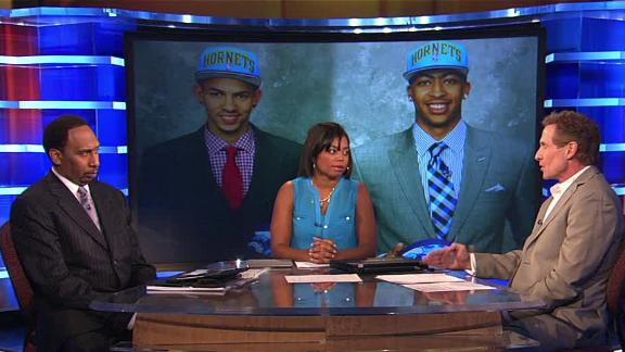 Hornets introduce draft picks Davis, Rivers