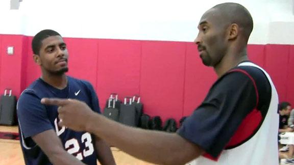 Video - Kyrie Irving Challenges Kobe