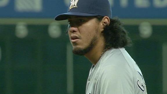 Video - Brewers Snap Road Skid