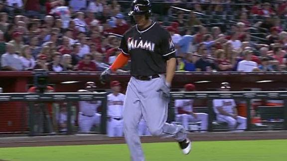 Video - Stanton Homers Twice In Marlins' Win