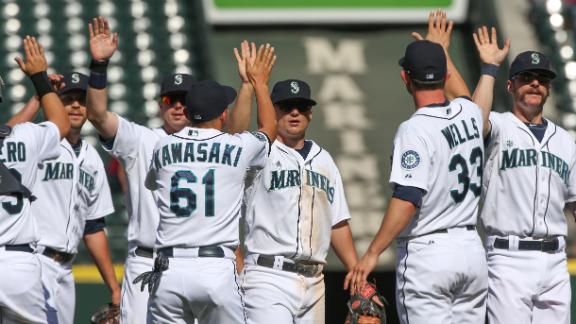 Video - M's Win 8th Straight