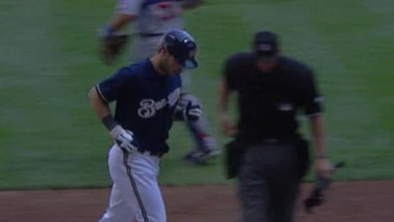 Video - Braun's NL-Best 34th HR Helps Brewers Top Cubs