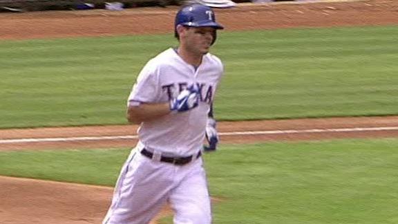 Kinsler, Moreland homer as Rangers win again