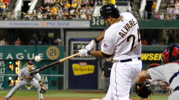 Pirates beat Cards, pull closer in wild-card race