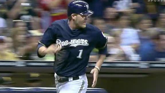 Brewers' Hart drills walk-off HR against Pirates