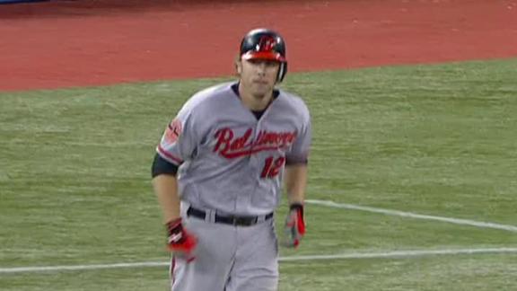 Orioles pound Jays, take share of AL East lead