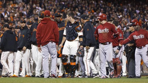 Cahill dominates Giants for Diamondbacks win