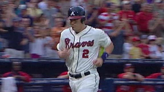 Hit batter helps Braves oust Nats, narrow gap