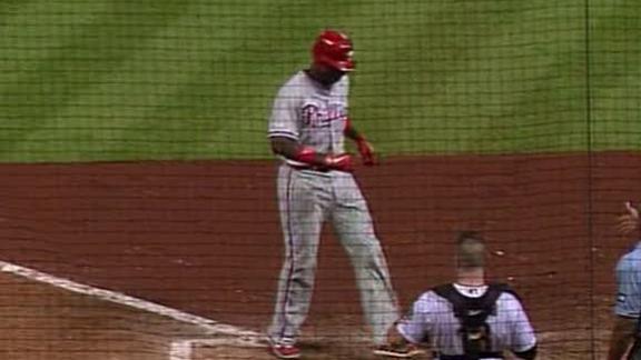 Rollins, Brown help Phillies rebound, top Astros