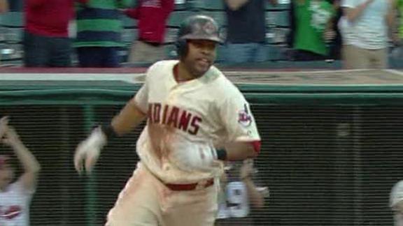 Indians rally to beat Valverde, Tigers in 9th