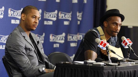 Video - Marbury Questions Melo/Amare Pairing