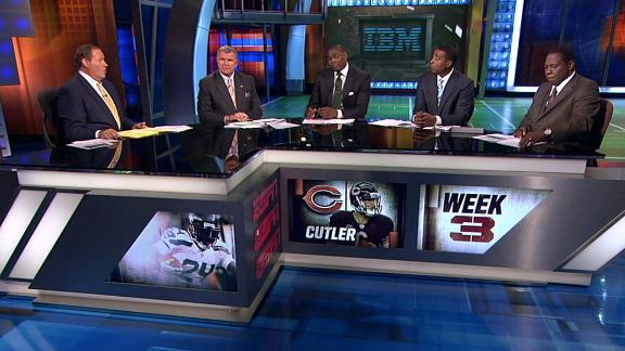 Wright's pick-six highlights big day for Bears' D