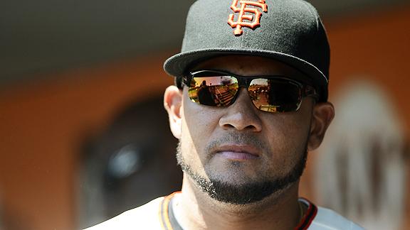 Giants won't bring back Cabrera for postseason