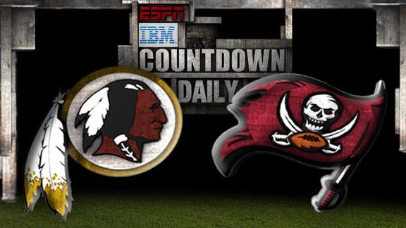 Video - Countdown Daily Prediction: Redskins-Buccaneers