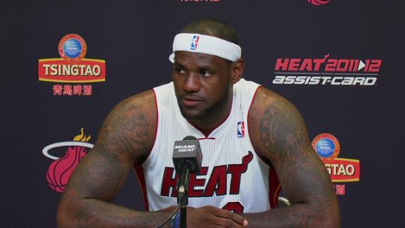 LeBron: Champion Heat can be a lot better