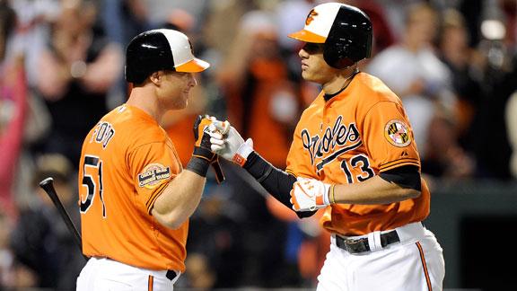 Machado's HR gives O's win, share of East lead
