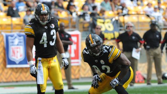 Steelers expecting Polamalu, Harrison to play