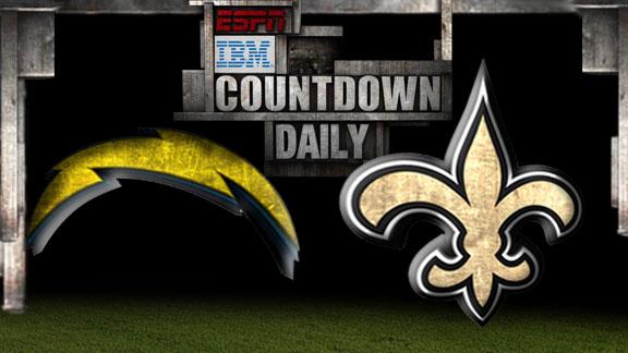 Video - Countdown Daily Prediction: Chargers-Saints