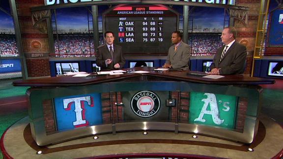Video - A's, Rangers Playoff Bound