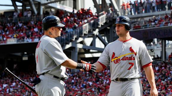 Carpenter pitches Cards to 2-1 lead over Nats