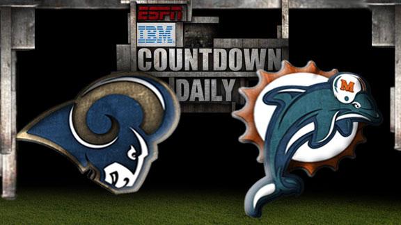 Video - Countdown Daily Prediction: Rams-Dolphins