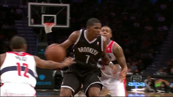 Nets defeat Wizards in first game in Brooklyn