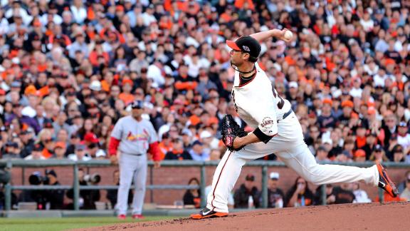 Video - Vogelsong Guides Giants Past Cardinals