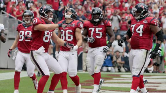Texans trounce Ravens despite Suggs' return