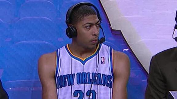 Video - Anthony Davis Talks After The Hornets' Win