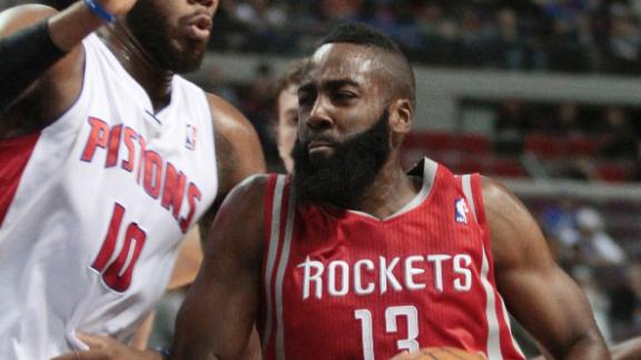 Video - Harden Scores 37 To Power Rockets In Debut