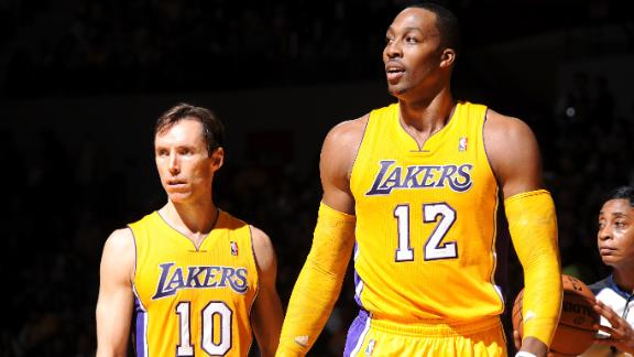 Lakers' Nash (leg) doubtful Friday vs. Clippers