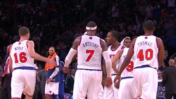 Video - Hurricane Sandy Doesn't Stop Knicks