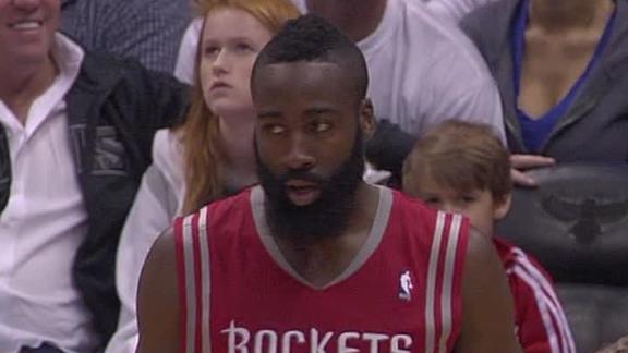 Harden's career-high 45 points power Rockets