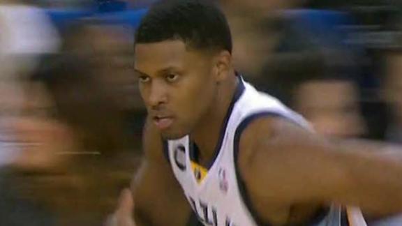 Video - Rudy Gay Two-Handed Slam