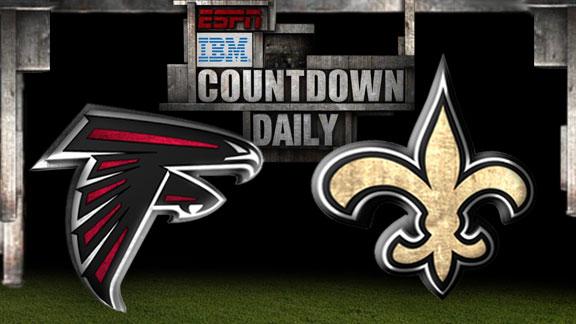 Video - Countdown Daily Prediction: Falcons-Saints