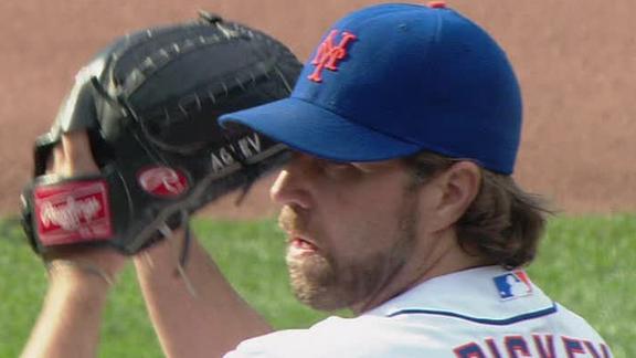 GM trying to sign Dickey, won't rule out trade