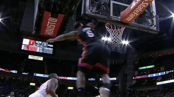 Video - LeBron Soars Past Harden