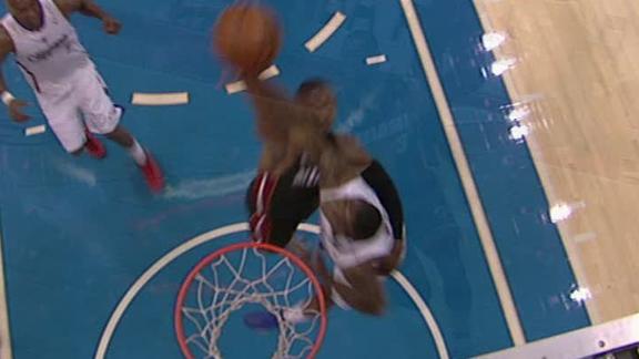 Video - Wade Stuffed At The Rim