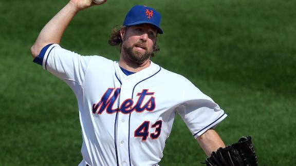 Mets' Dickey 1st knuckleballer to win Cy Young