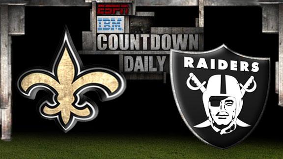 Video - Countdown Daily Prediction: Saints-Raiders