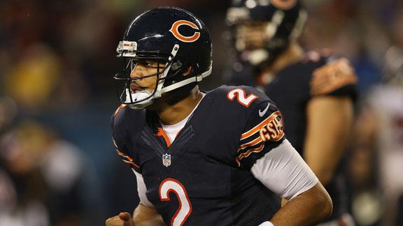 Cutler (concussion) out, Campbell starts MNF