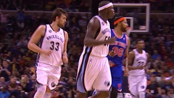 Undefeated no more: Knicks fall in Memphis