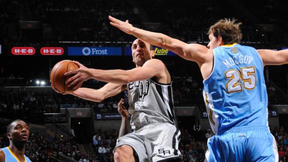 Video - Spurs Score Season High, Rout Nuggets