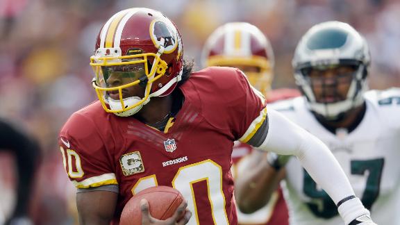 Robert Griffin III vs. Eagles