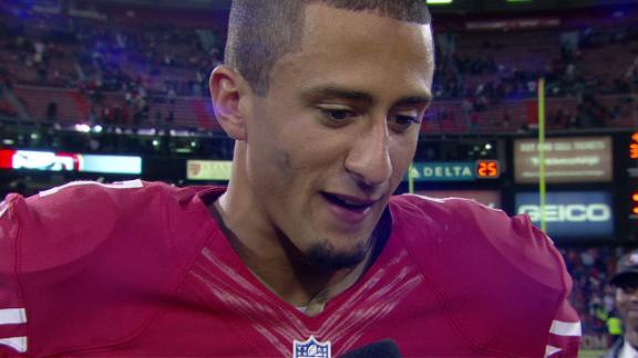 Kaepernick shines as Niners trounce Bears