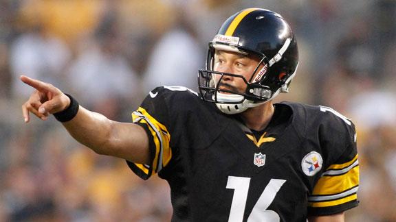 Leftwich (ribs) out; Steelers to start Batch