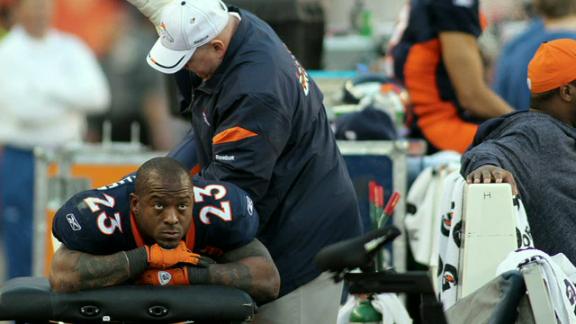 Broncos' McGahee (torn MCL) out 6-8 weeks