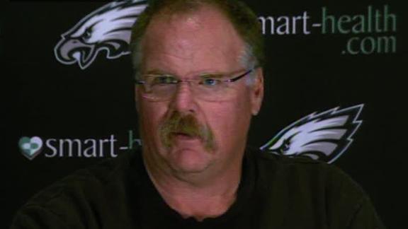 Eagles' Reid: Resigning would be a 'cop-out'