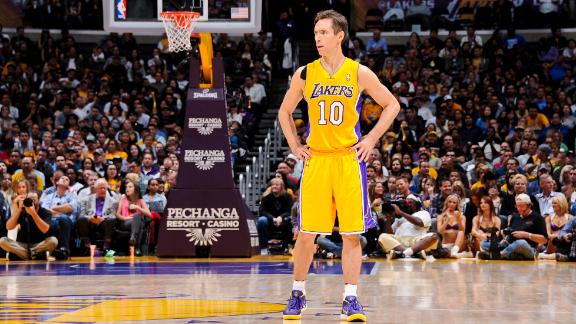 Nash out indefinitely; Blake to miss four games